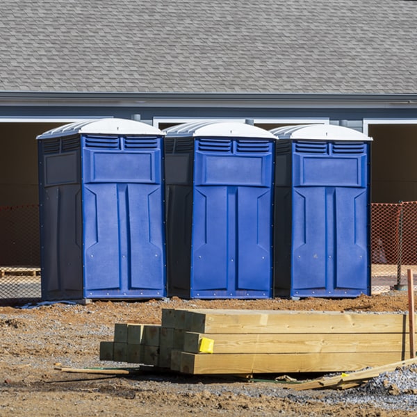 are there any restrictions on where i can place the portable toilets during my rental period in Toquerville Utah